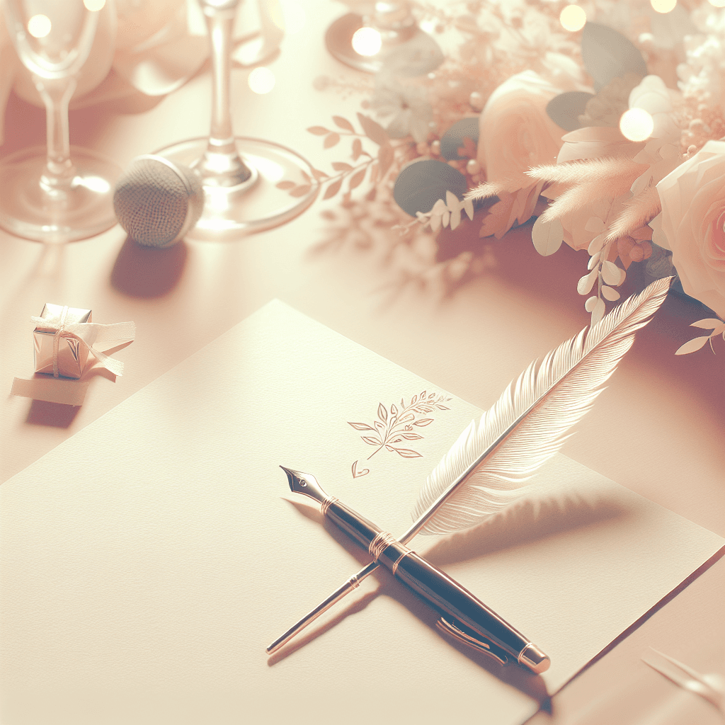 How to Craft the Perfect Wedding Speech: A Step-by-Step Guide for First-Timers