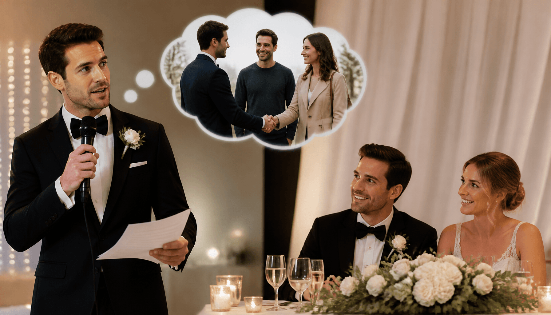 How to Write a Best Man Speech When You’ve Only Met the Groom’s Partner Once