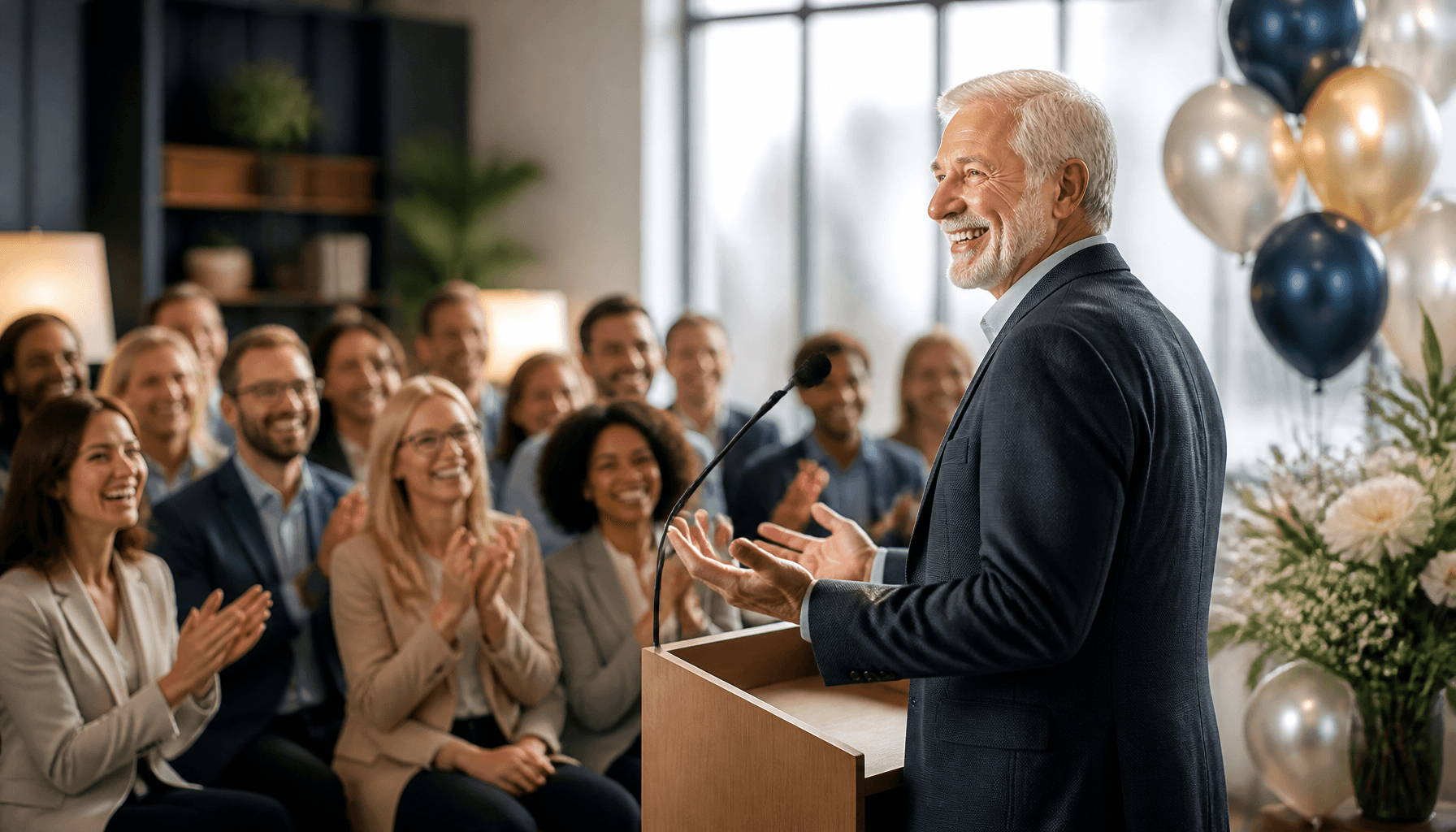 Retirement Speech for a Colleague: Where to Put the Last Joke So Your Thank-You Lands