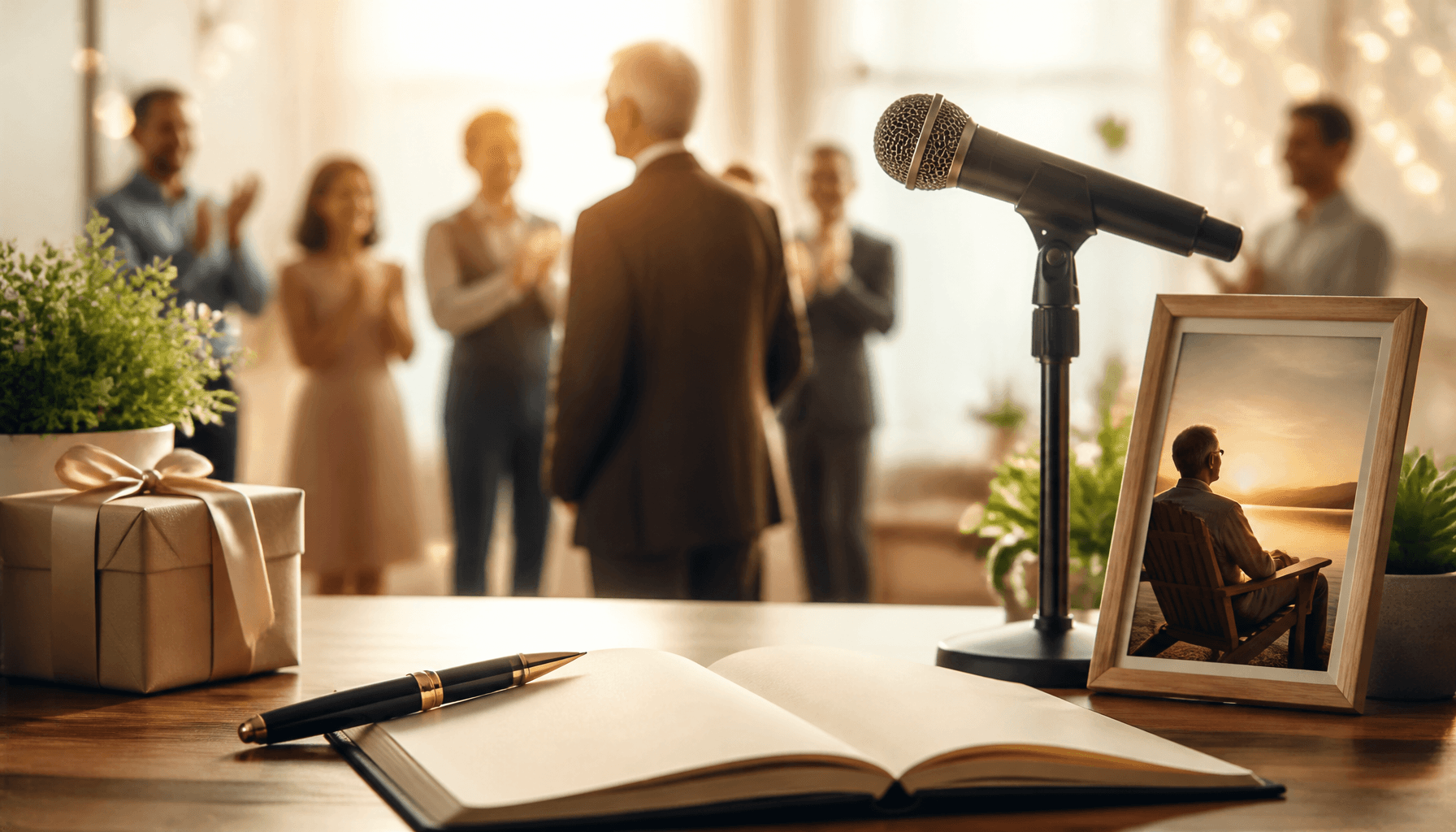 How to Write a Retirement Speech for a Friend You’ve Never Worked With