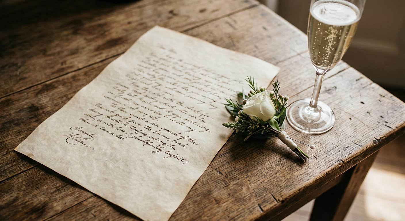 Step-Father of the Bride Speech: Examples, Etiquette & Tips